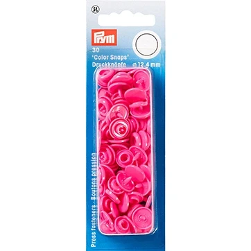 Afbeelding van Prym Color Snaps Naaivrijedrukknopen 12.4mm Fuchsia