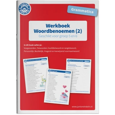 Afbeelding van Werkboek Woordbenoemen Grammatica deel 2 Groep 5 en 6