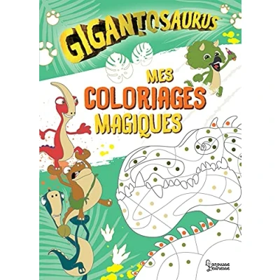 Afbeelding van Gigantosaurus mon cahier de coloriages magiques