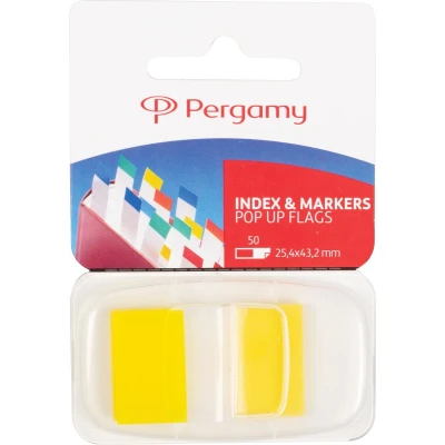 Afbeelding van Pergamy Index Ft 43 X 25 Mm, Geel