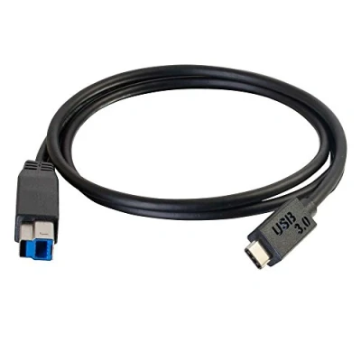 Afbeelding van CablesToGo USB C Male naar 3.0 B 3 m