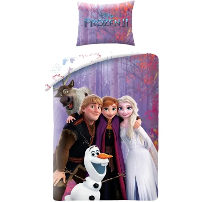 Afbeelding van Frozen Dekbedovertrek Family 140 x 200 cm Katoen 70 90