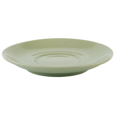Afbeelding van APS 16015 cappuccino schotel, grijs Ø 15,5 cm, hoogte 2,5 cm