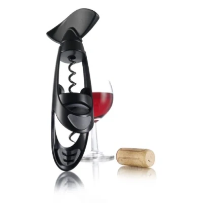 Image de Tire bouchon noir Vacu Vin 68814
