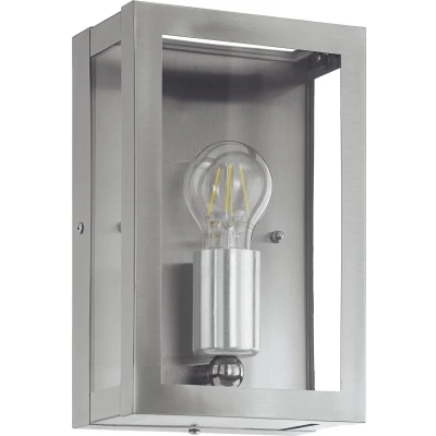 Afbeelding van EGLO Alamonte Wandlamp Buiten E27 26 cm Roestvast Staal