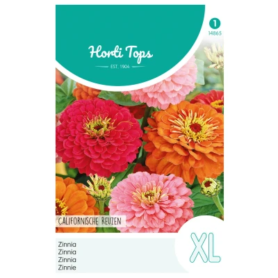 Afbeelding van Zinnia californische reuzen gemengd
