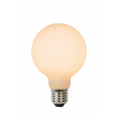 Afbeelding van G80 Filament lamp Ø 8 cm LED Dimb. E27 1x8W 2700K 3 StepDim Opaal