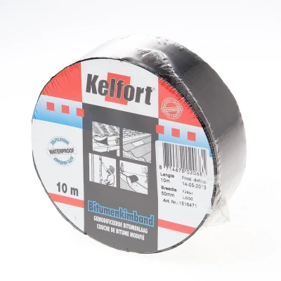 Afbeelding van Kelfort Bitumenkimband loodkleurig 10 meter x 50mm