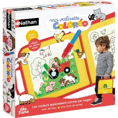 Afbeelding van Nathan Tekenen en kleuren Ma valisette Coloréo voor kinderen