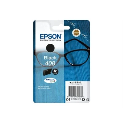 Image de Epson 408 18.9 ml noir original blister cartouche d&#039;encre pour WorkForce Pro WF C4810DTWF