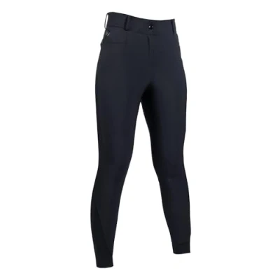 Image de HKM Pantalon d&#039;Équitation Keep Warm Full Grip Noir EU 46