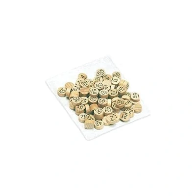Image de Sachet de pions Loto : Bois