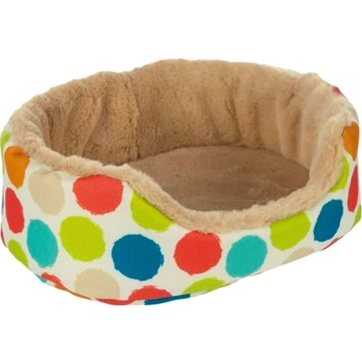 Afbeelding van Flamingo Mand Fizi Meerkleurig 25 x 17 7 cm Gezellige Rustplek voor Kleine Dieren