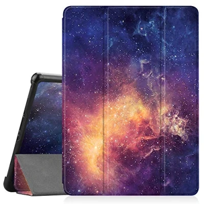 Afbeelding van FINTIE Beschermhoes voor Samsung Galaxy Tab S4 10,5 inch 2018 (SM T830 / T835 T837) Dunne en lichte harde beschermhoes, automatische slaap /wekfunctie, melkweg