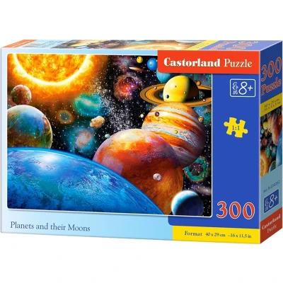 Afbeelding van Castorland Legpuzzel Planets And Their Moons 300 Stukjes