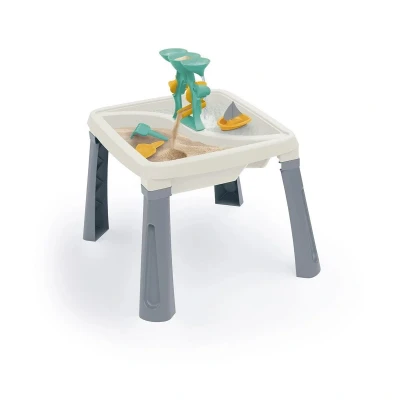 Afbeelding van Dolu Water, Zand &amp; Activiteiten Tafel 3 in 1 White/Blue/Yellow