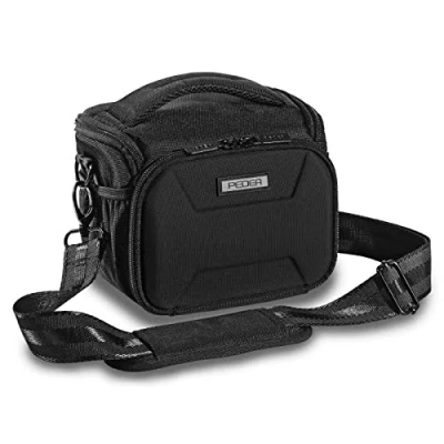 Image de PEDEA Sacoche pour Appareil Photo SLR Guard Messager à bandoulière avec Protection Anti Pluie, et Compartiments Accessoires