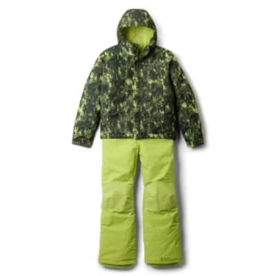 Afbeelding van Columbia BUGA II Unisex SET Skibroek voor kinderen, Maat: 140, Stone green tim