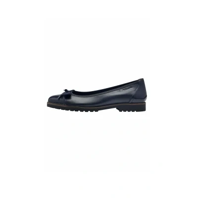 Afbeelding van Tamaris Dames 1 22126 43 ballerina&#039;s voor dames, Navy Blauw