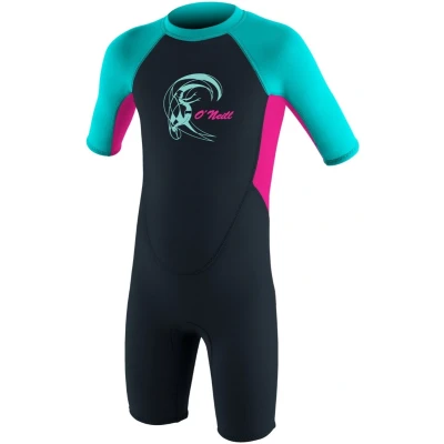 Afbeelding van 2025 O&#039;Neill Peuter Reactor 2 2mm Rug Ritssluiting Shorty Wetsuit 4867