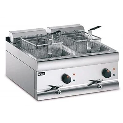 Afbeelding van Lincat Silverlink 600 Dubbele Friteuse Df66 J537 Horeca &amp; Professioneel