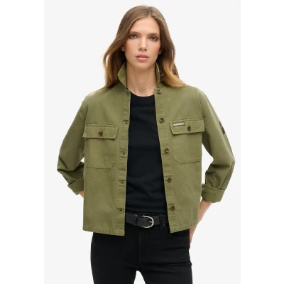 Afbeelding van Superdry Tropez Military Lichte jas, Dames, Maat: 40, Wild khaki