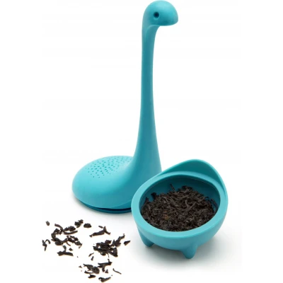 Afbeelding van Baby Nessie Tea Infuser Turquoise