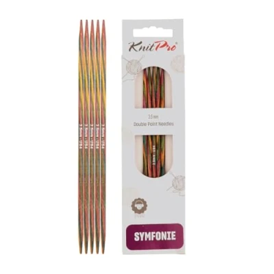 Image de KnitPro Symfonie Jeu d&#039;aiguilles 8&quot; (20 cm) 3,5 mm