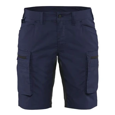 Image de Short services stretch femme marine/noir