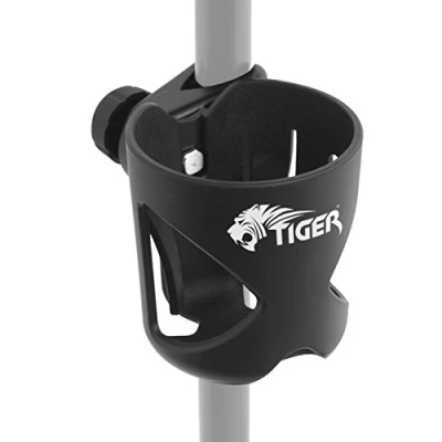 Afbeelding van TIGER MSA79 BK Bekerhouder om vast te klikken voor muziekstandaard, microfoon en drum, zangers, drummers, gitaristen bassisten