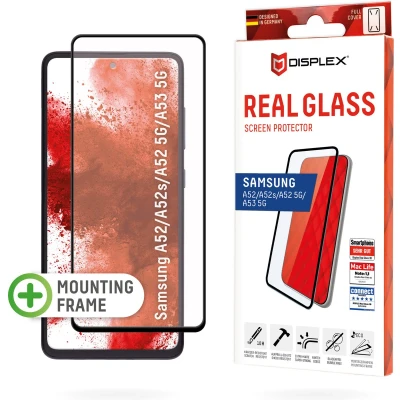 Afbeelding van DISPLEX Real Glass FC 01390 Screenprotector (glas) Samsung Galaxy A52, A52s 5G, A53 5G 1 stuk(s) Krasvast, Anti vingerafdruk