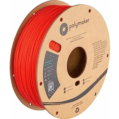 Afbeelding van Polymaker POLYLITE™ PLA PRO 3D filament Red Jam free 1.75 mm 1KG