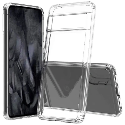 Afbeelding van JT Berlin Pankow Clear Backcover Google Pixel 8 Pro Transparant Stootbestendig