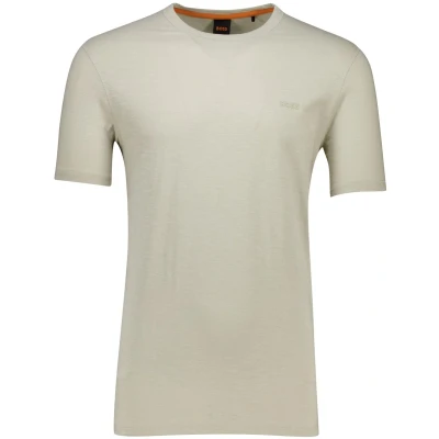Afbeelding van BOSS Tegood Tshirt basic, Heren, Maat: 4XL, Light beige