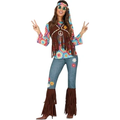 Afbeelding van Fiestas Guirca Hippie maat M (38 40)