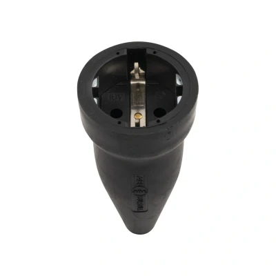Afbeelding van ABL rubber contrastekker IP44