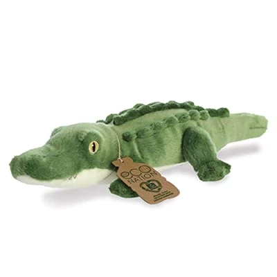 Afbeelding van Eco Nation Pluchen Knuffel Alligator 36 cm