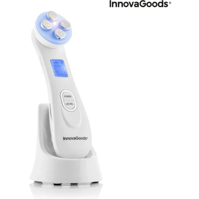 Afbeelding van Gezichtsmassager met Radiofrequentie, Fototherapie en Elektrostimulatie Wace InnovaGoods