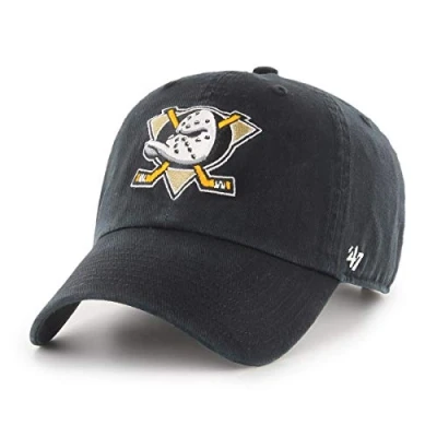 Afbeelding van 47 Brand NHL Anaheim Ducks Cap H NLRGW25GWS BKC, Mannen, Zwart, Pet, maat: One size
