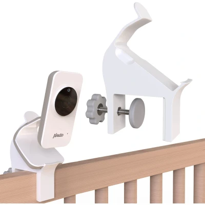 Afbeelding van Houder voor Alecto DVM 71 Babyfoonhouder bedrand van 15 tot 42mm o.a. Ikea Sniglar