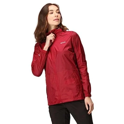 Afbeelding van Regatta Heren Pack It III Waterproof, ademend, opvouwbaar jacket, regenjas heren, Rood
