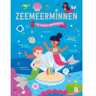 Afbeelding van Uitgeverij ballon lees en stickerboek zeemeerminnen