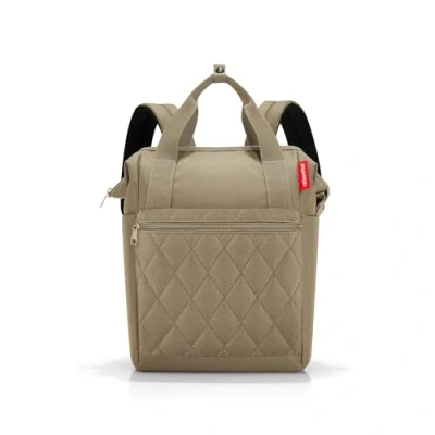 Afbeelding van Reisenthel Allrounder Unisex Rugzak, Maat: One Size, Rhombus olive