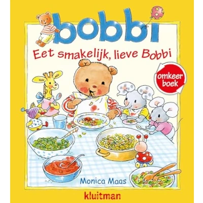 Afbeelding van Bobbi Omkeerboek Eet smakelijk / Welterusten, lieve