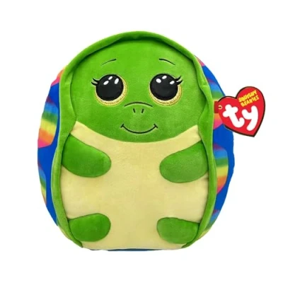 Image de Peluche TY Squish a boos Coussin Shrugs la tortue 20 cm