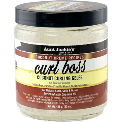 Afbeelding van Aunt Jackie&#039;s Coconut Creme Recipes Curl Boss Curling Gelée 443ml