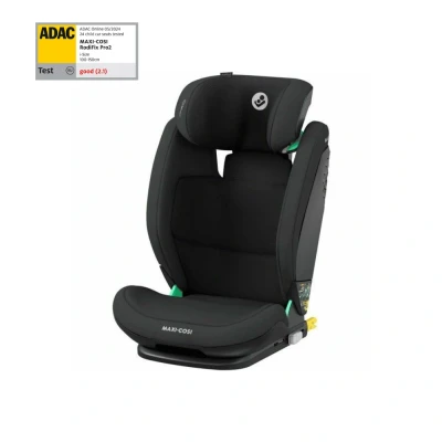 Afbeelding van Maxi Cosi RodiFix Pro2 i Size Autostoeltje Authentic Black Vanaf ca. 3,5 jaar tot 12