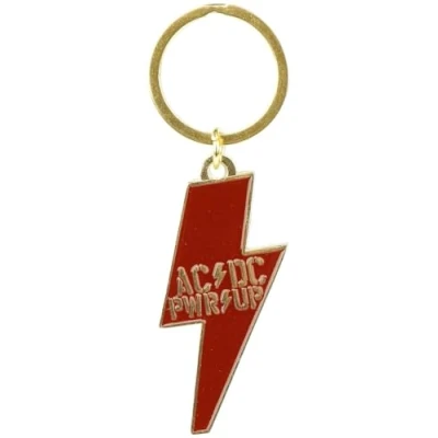 Afbeelding van AC/DC PWR UP Sleutelhanger Rood