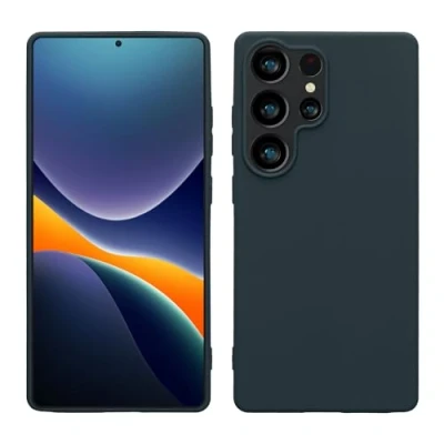Afbeelding van kwmobile telefoonhoesje geschikt voor Samsung Galaxy S25 Ultra Hoesje smartphone Back cover in leisteen
