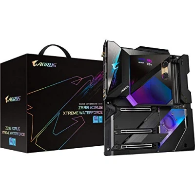 Image de Gigabyte Z590 AORUS XTREME 1.0 carte mère ATX étendu Socket LGA1200 Chipset USB 3.2 Gen 1 2 C 2x2 10 Gigabit LAN 2.5 Wi Fi 6 Bluetooth graphique embarquée (unité centrale requise) audio